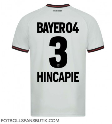 Bayer Leverkusen Piero Hincapie #3 Replika Bortatröja 2023-24 Kortärmad